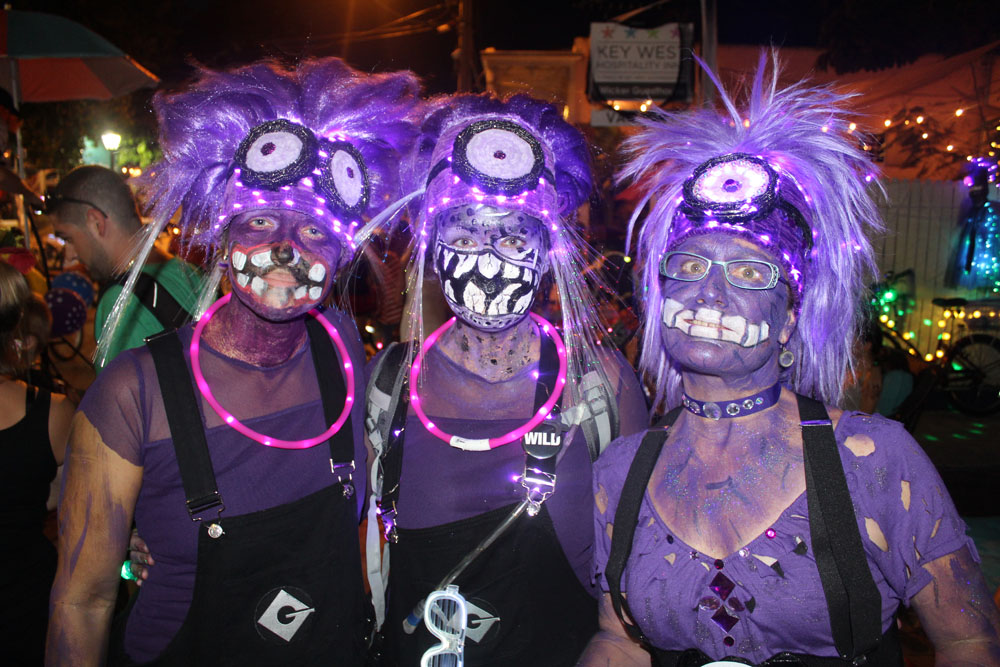 Zombie Bike Ride 2018 photo - Duval Street, Key West